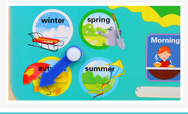 Montessori Weather & Time Station