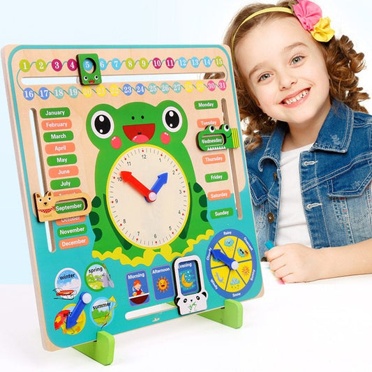 Montessori Weather & Time Station